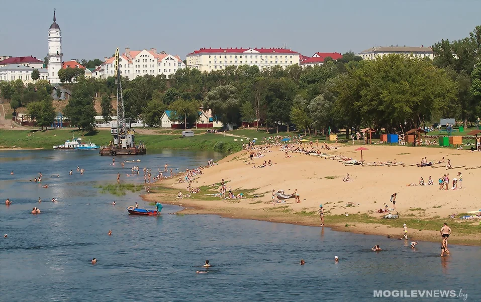 Где можно купаться в Могилеве летом