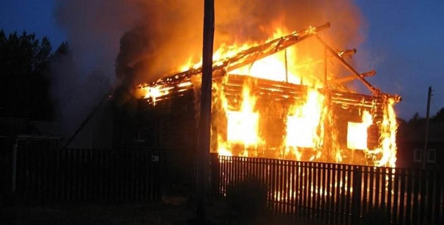 Пожар в доме Полыковичи